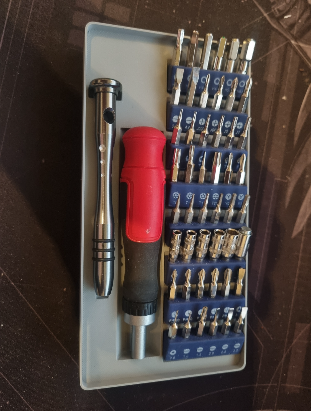Precision screwdriver holder
