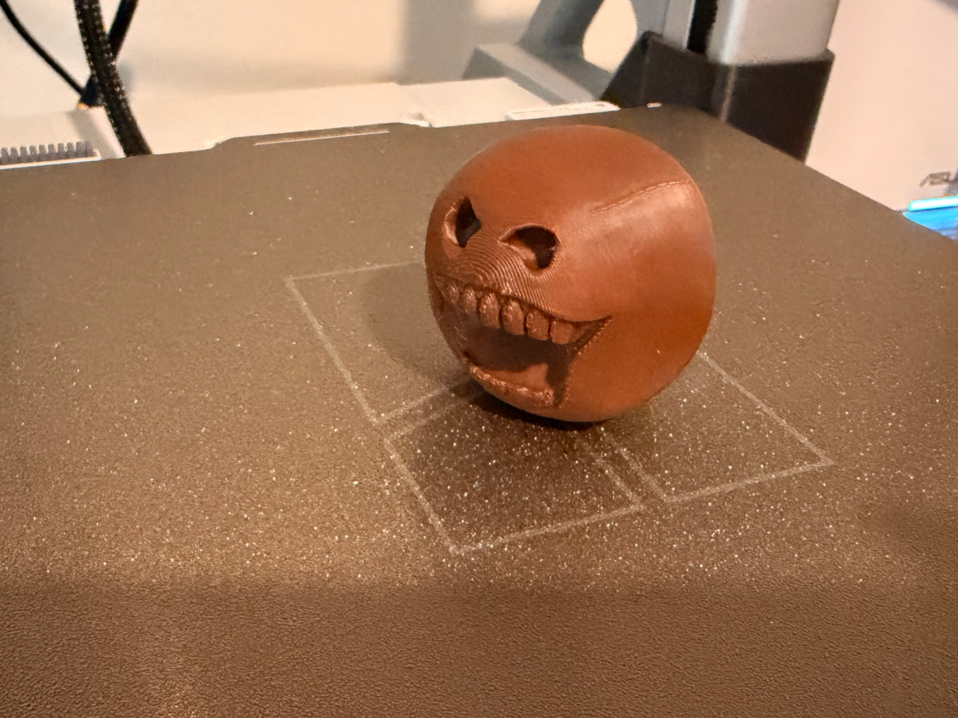 Rotten Smoothie Orange creepy face