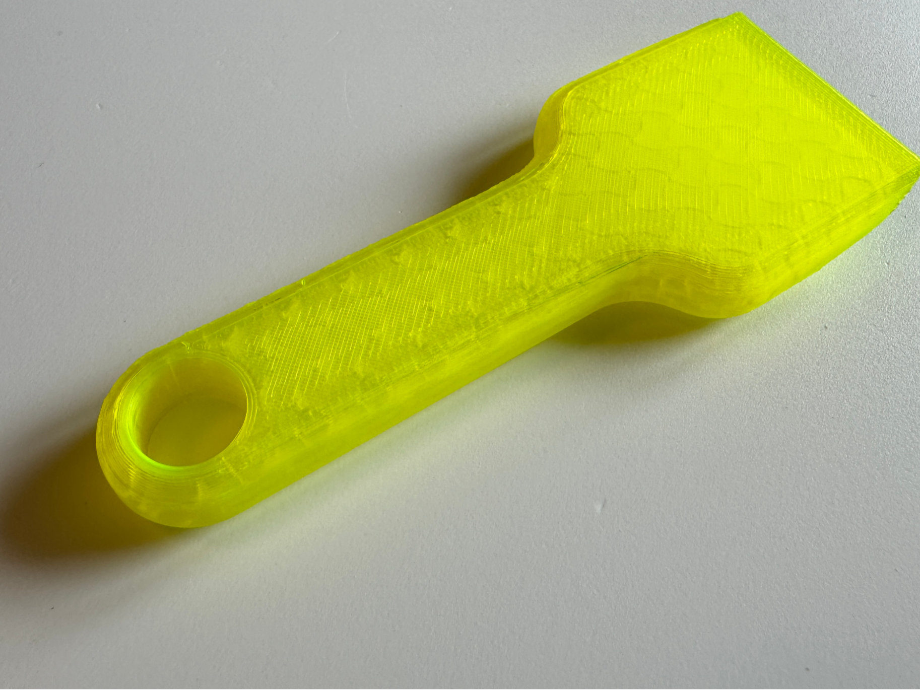 Heatbed soft scraper