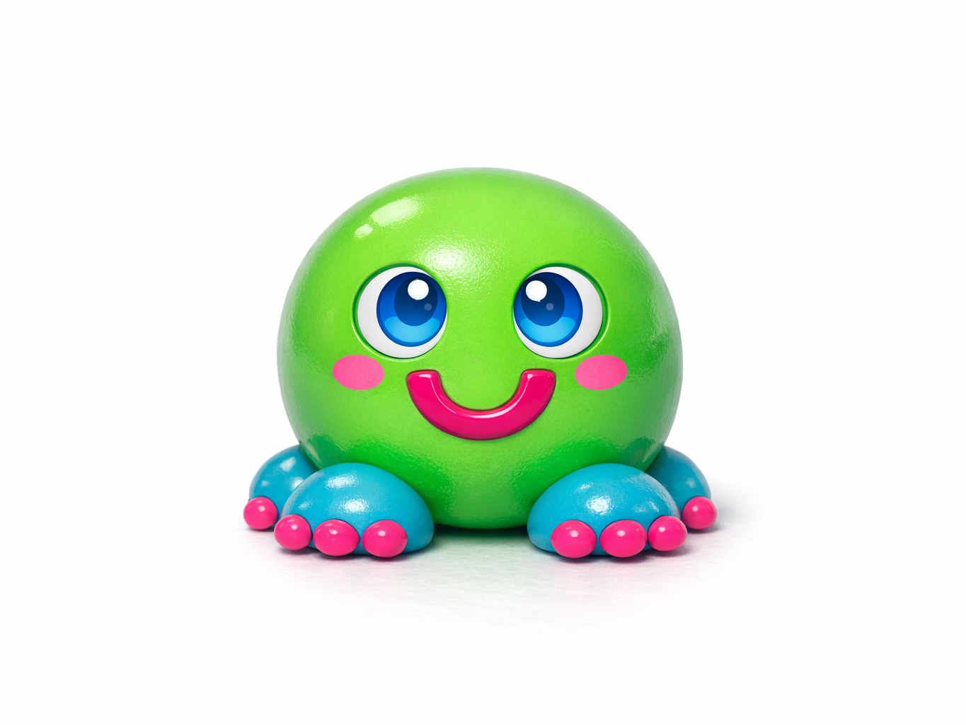 Neon Blob Buddy