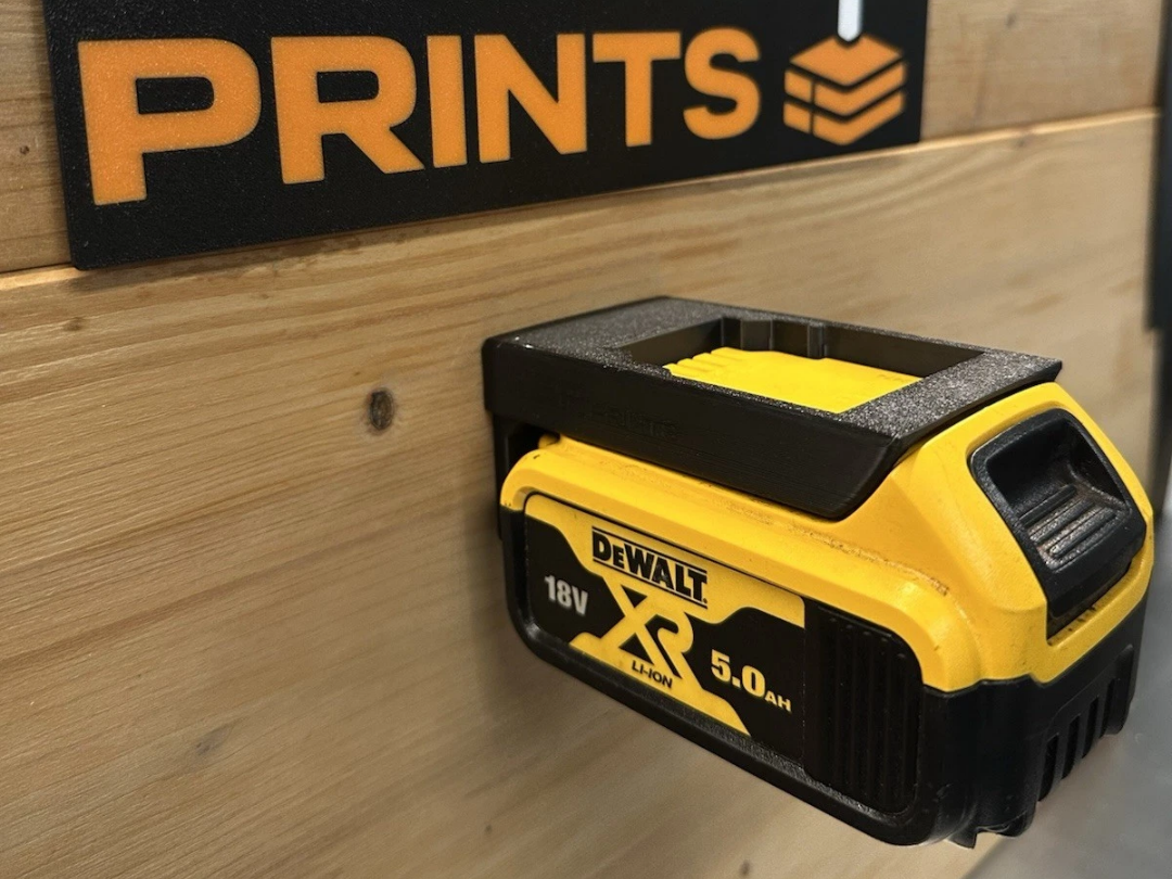Wandhalterung für DEWALT XR Akku 18V Halter Akku