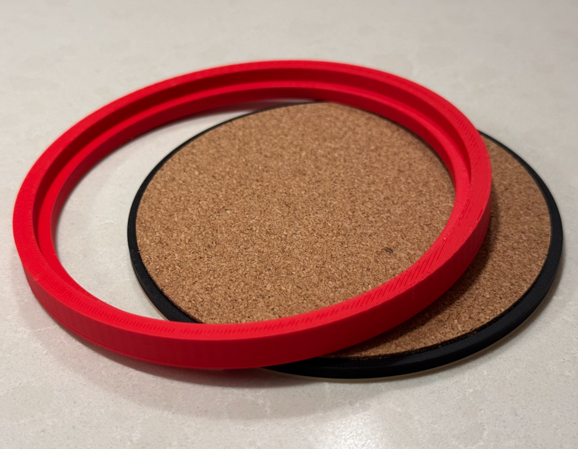 Coaster Pad Alignment Jig