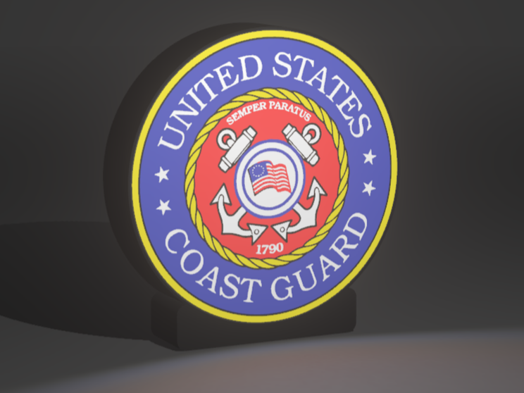 US Coast Guard Light Box
