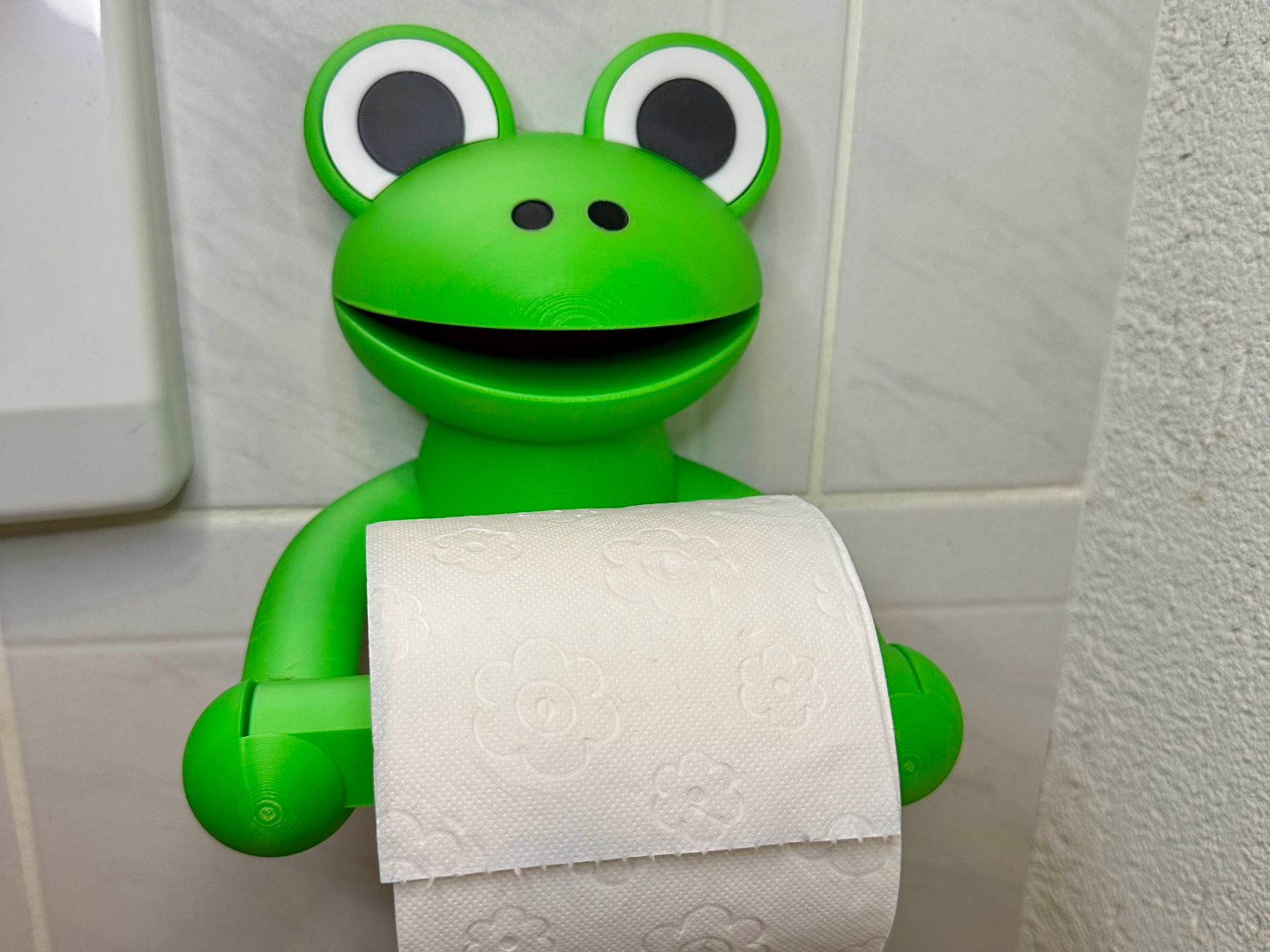 Toilettenpapierhalter Frosch