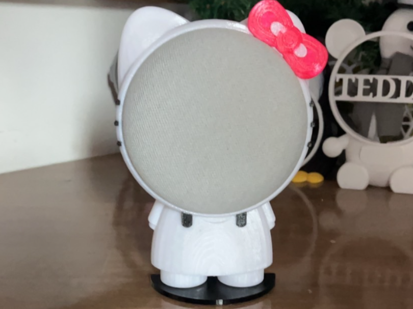 Google Nest mini, Home mini case/stand Kitty Style