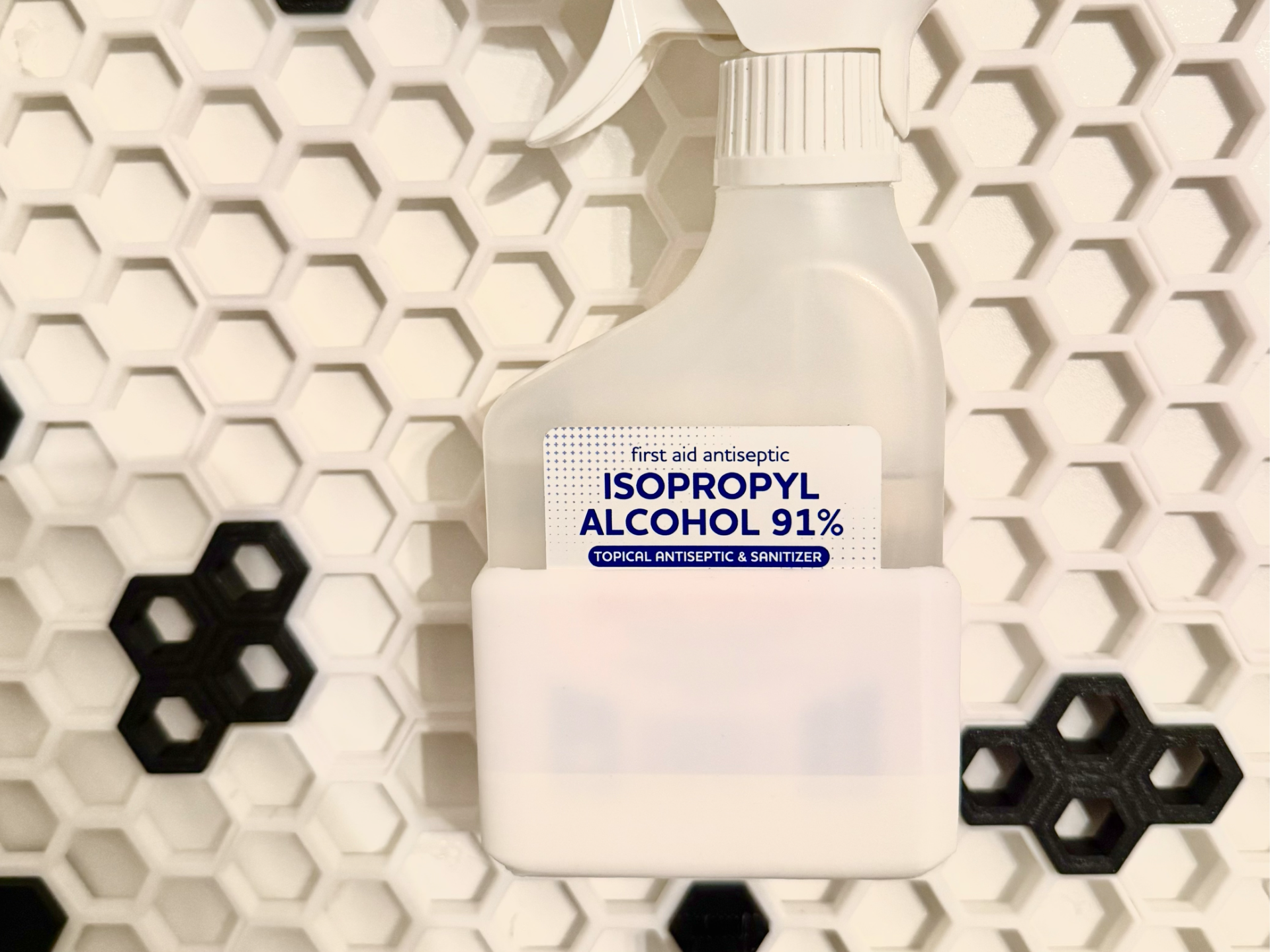 HSW mount for Isopropyl Alcohol Spray Bottle