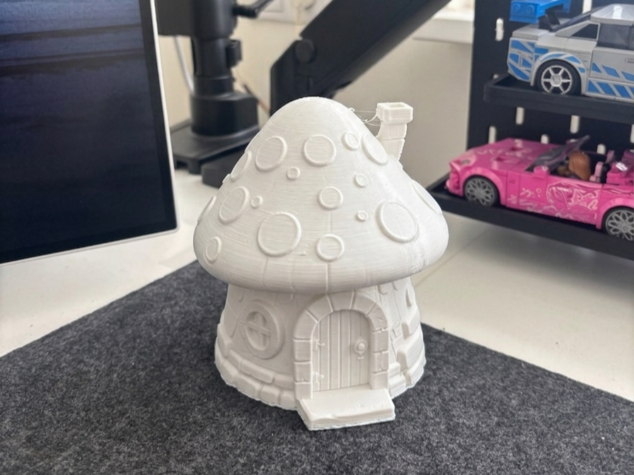 Cute Mushroom House | Whimsical Toadstool Hut