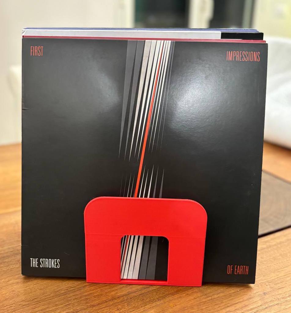 70s vinyl records holder