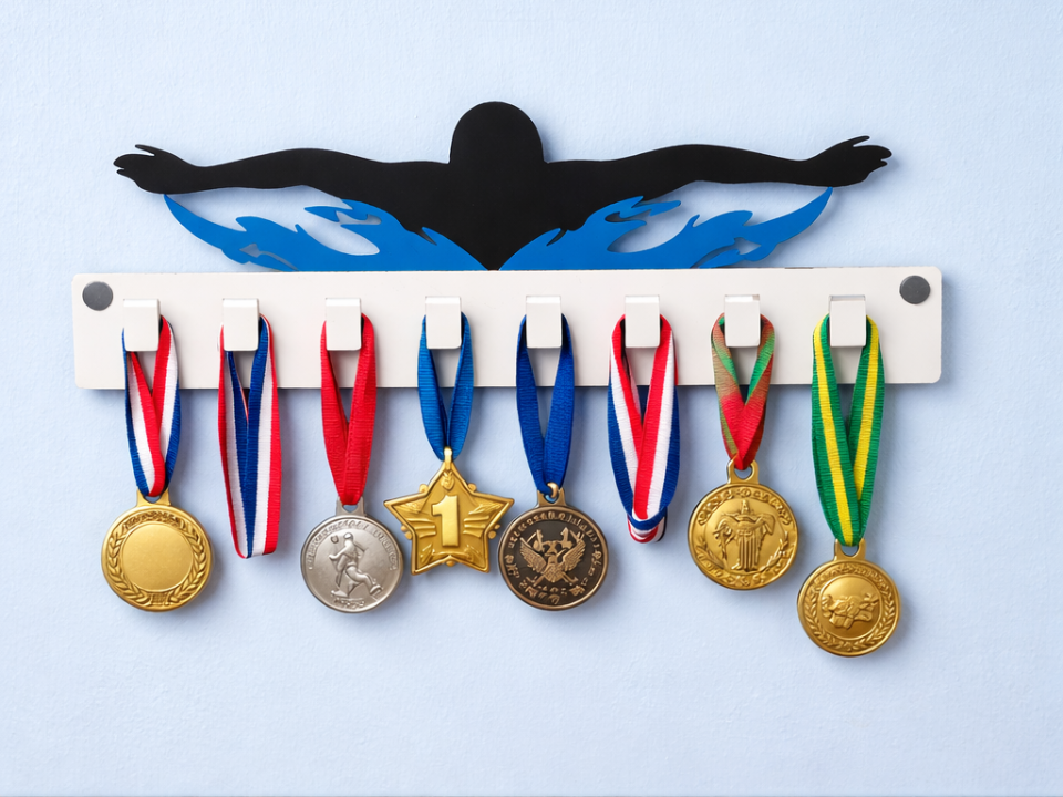 Swimming Medal Hanger - Swimmer