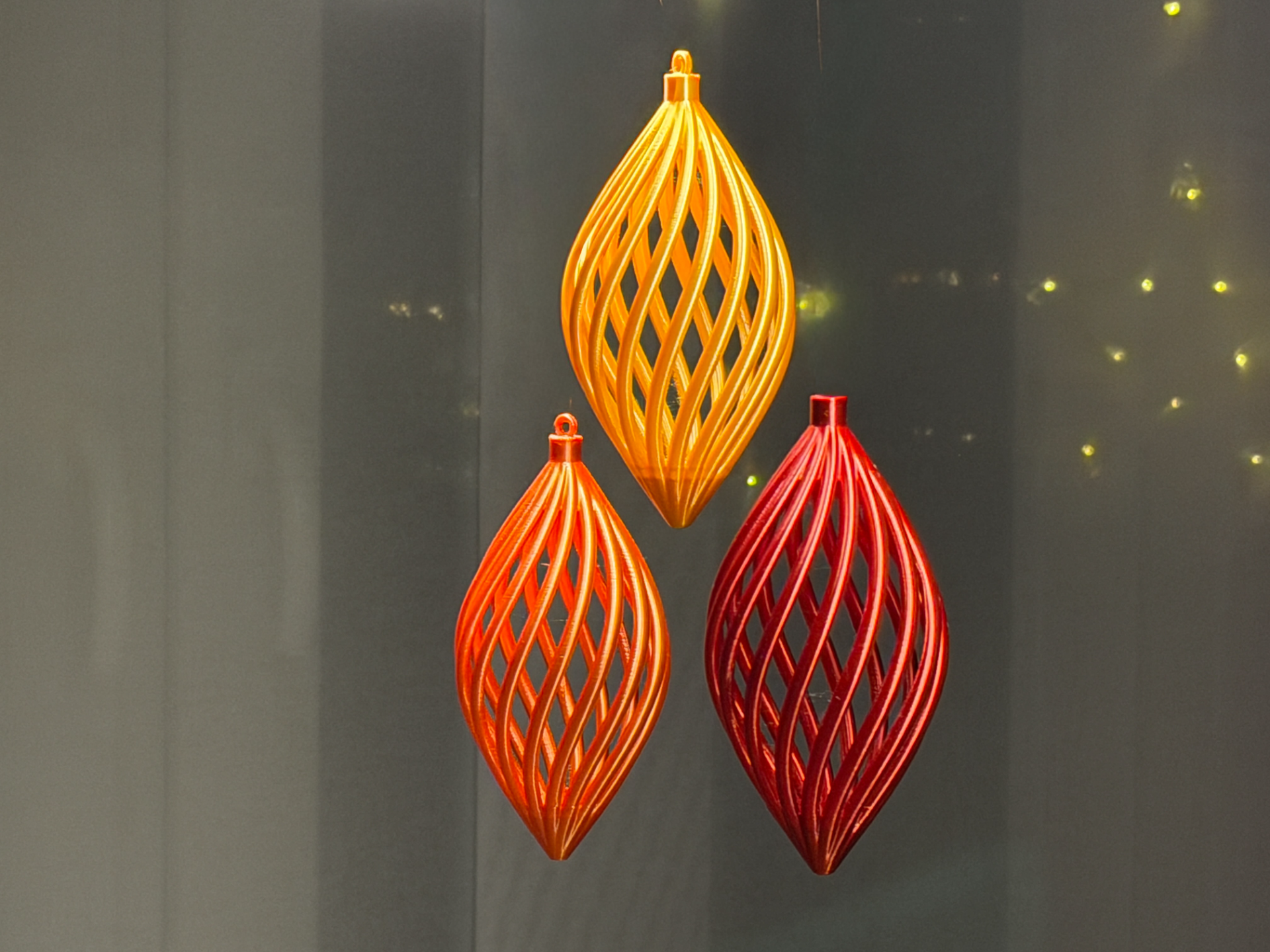 Weihnachtsdekoration Spiral Baumschmuck