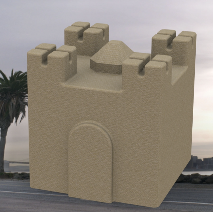 Sandcastle Mold