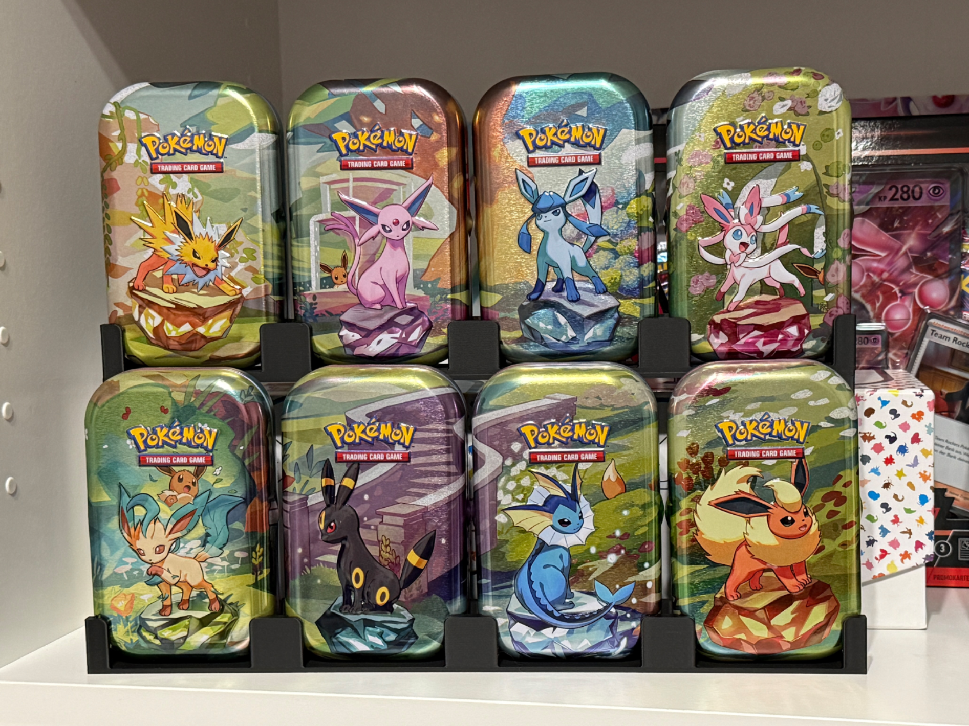 Pokémon Mini Tin Holder for 4 or 8 Tins