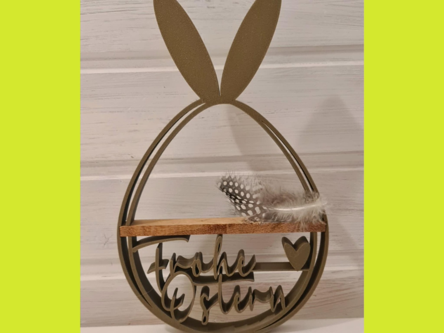 Osterei Frohe Ostern Kloetzchen
