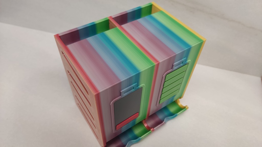 Battery Dispenser - 24x AA - Full / Empty logo