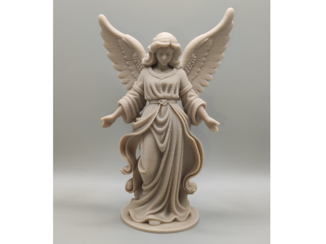 Christmas Guardian Angel figurine