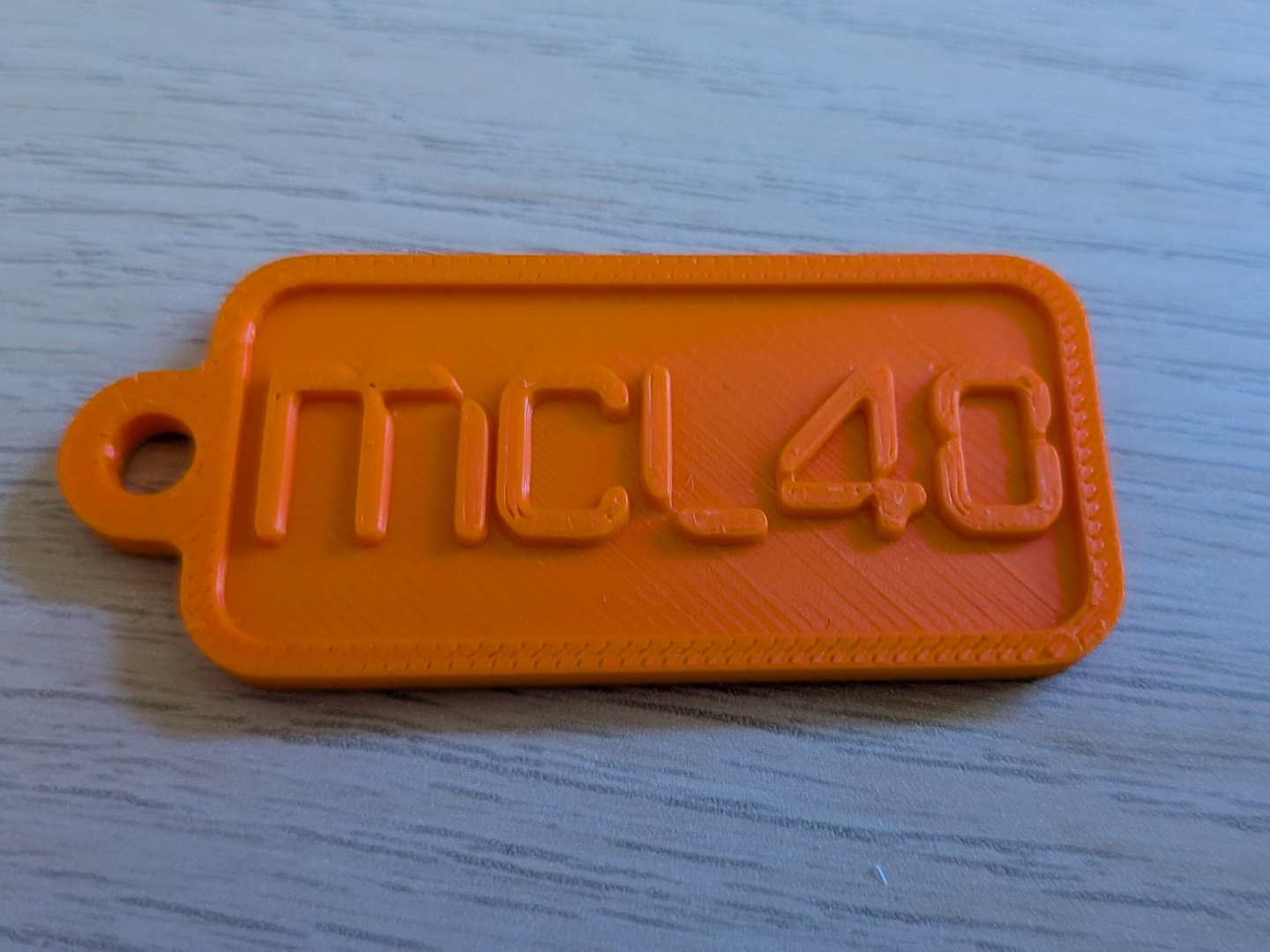 mcl 40 keychain