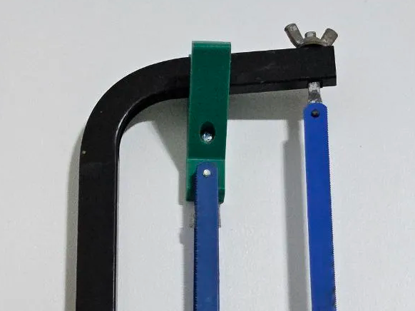 Hacksaw and Blade Compact Wall Mount
