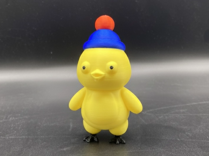 Cute Bird with Hat – AMS or Single Color Print