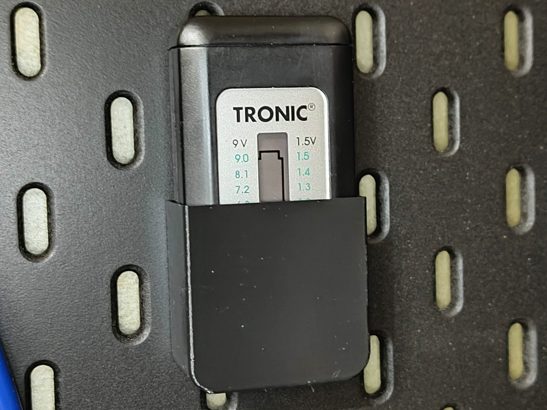 Tronic Battery Tester Holder for IKEA SKÅDIS