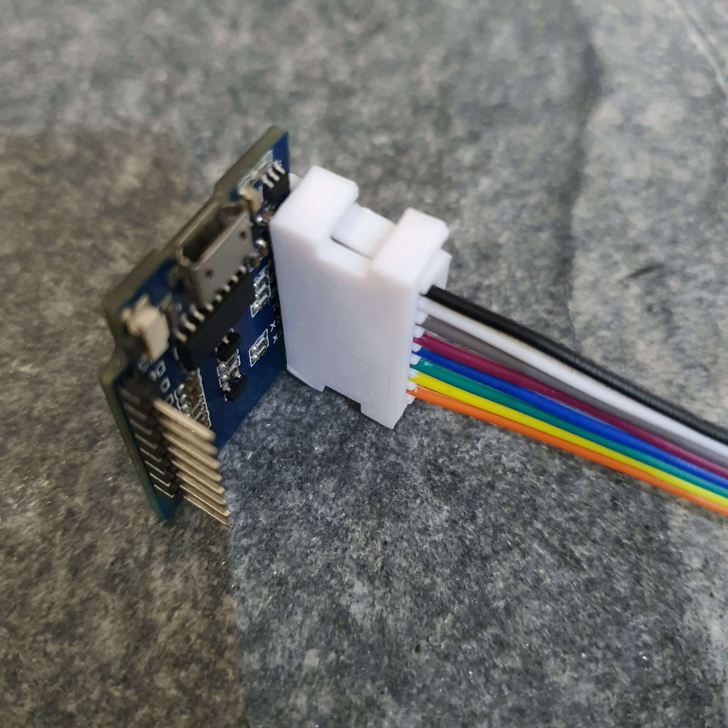 dupont connector safe for wemos d1 mini