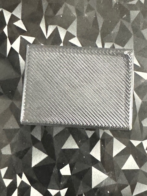 First Layer Test 3" x 3" Bambu Lab Flow Rate Volumetric Speed Test Calibration  X1c X1 P1P P1S