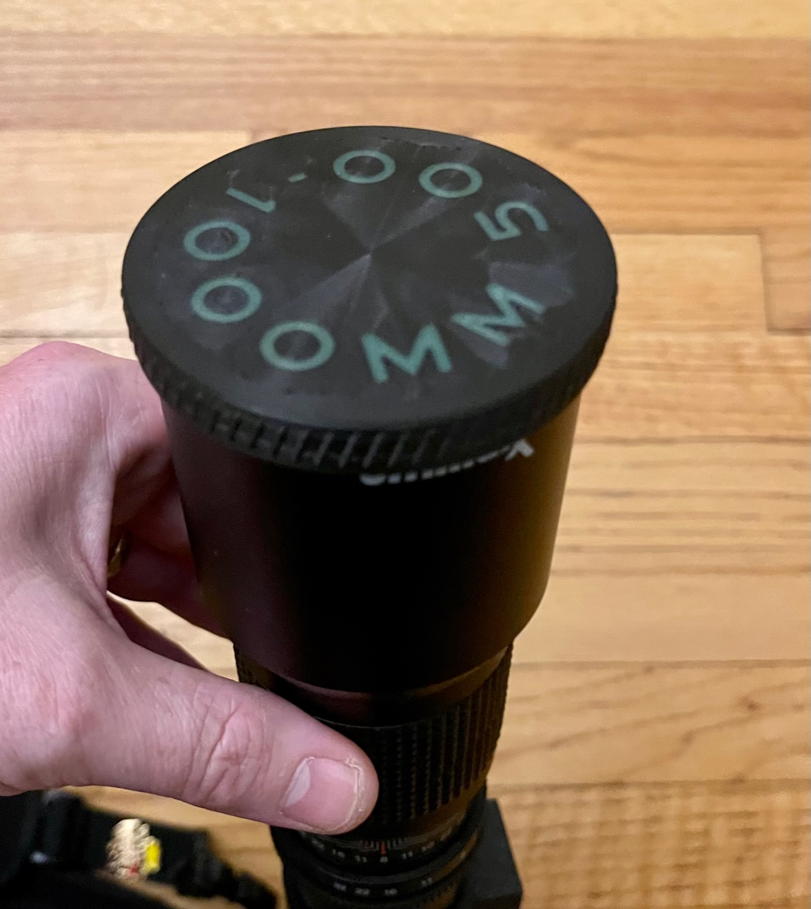70mm Ultimaxx, Samyang, Vivitar 500mm f/8 Super-telephoto Lens Cap