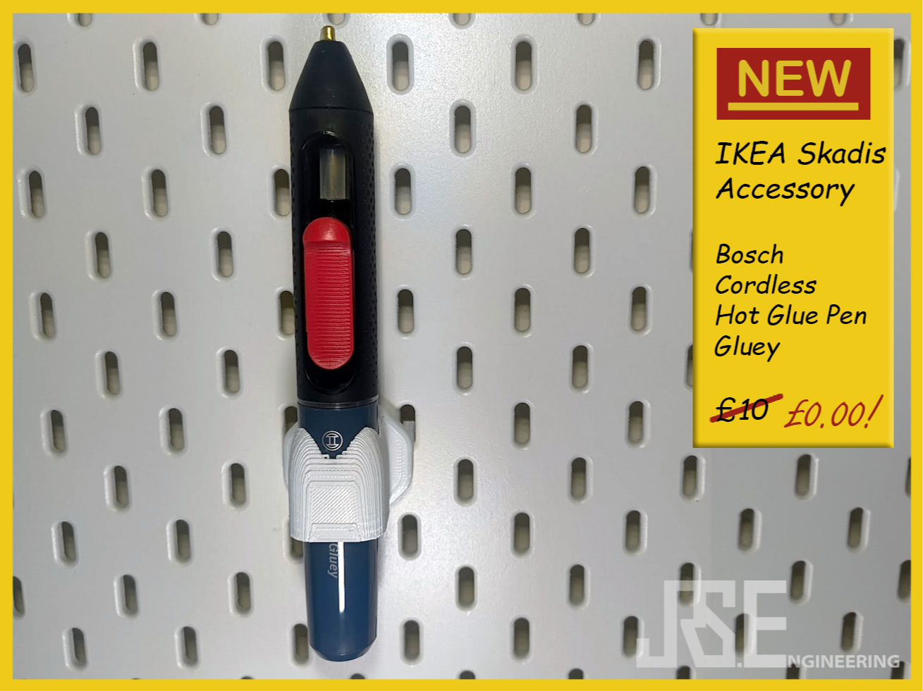 IKEA Skadis Holder Bosch Gluey