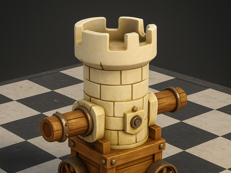 Chess War Machine – Caballo Steampunk
