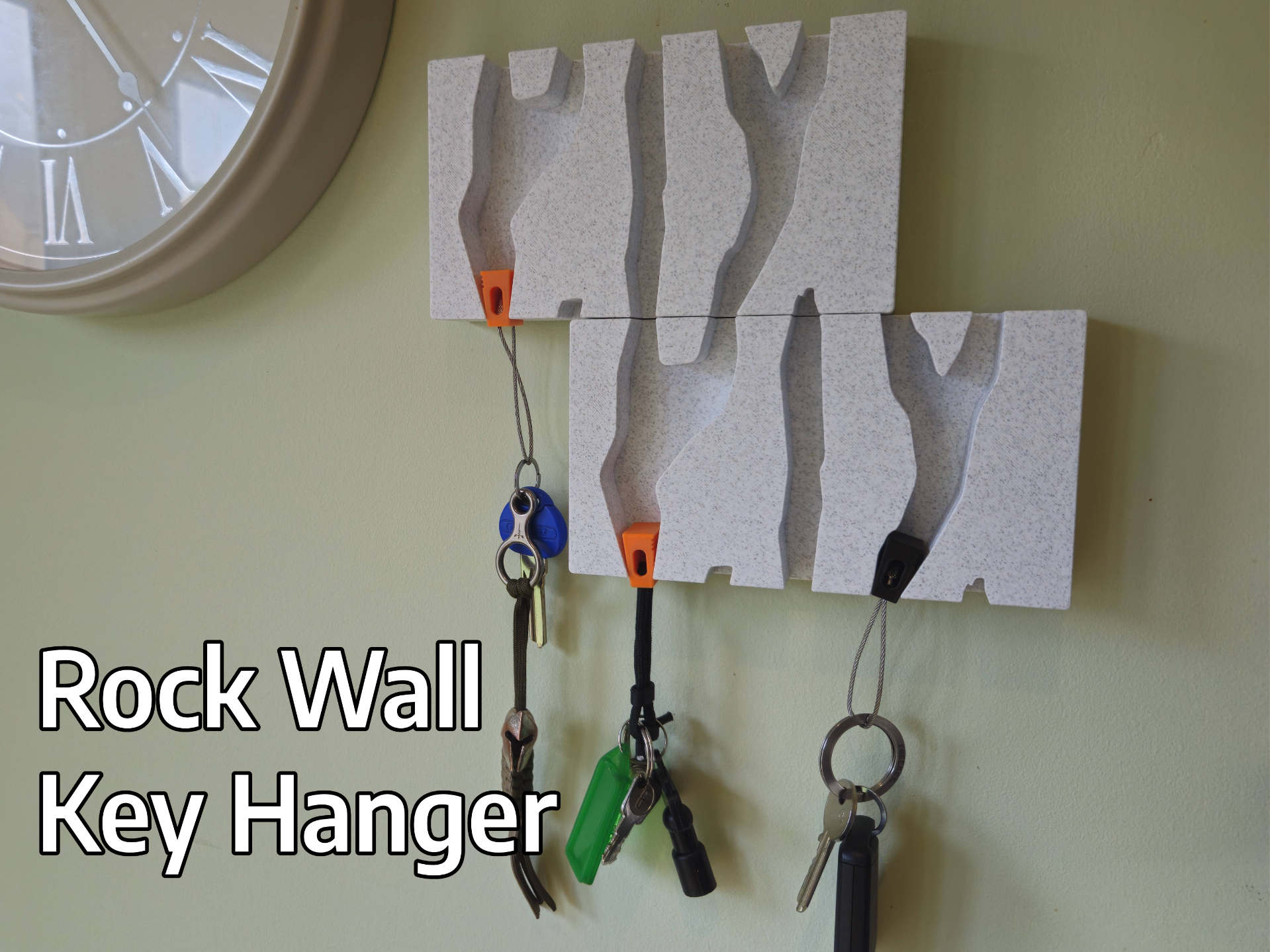 Rock Climbing Key Hanger
