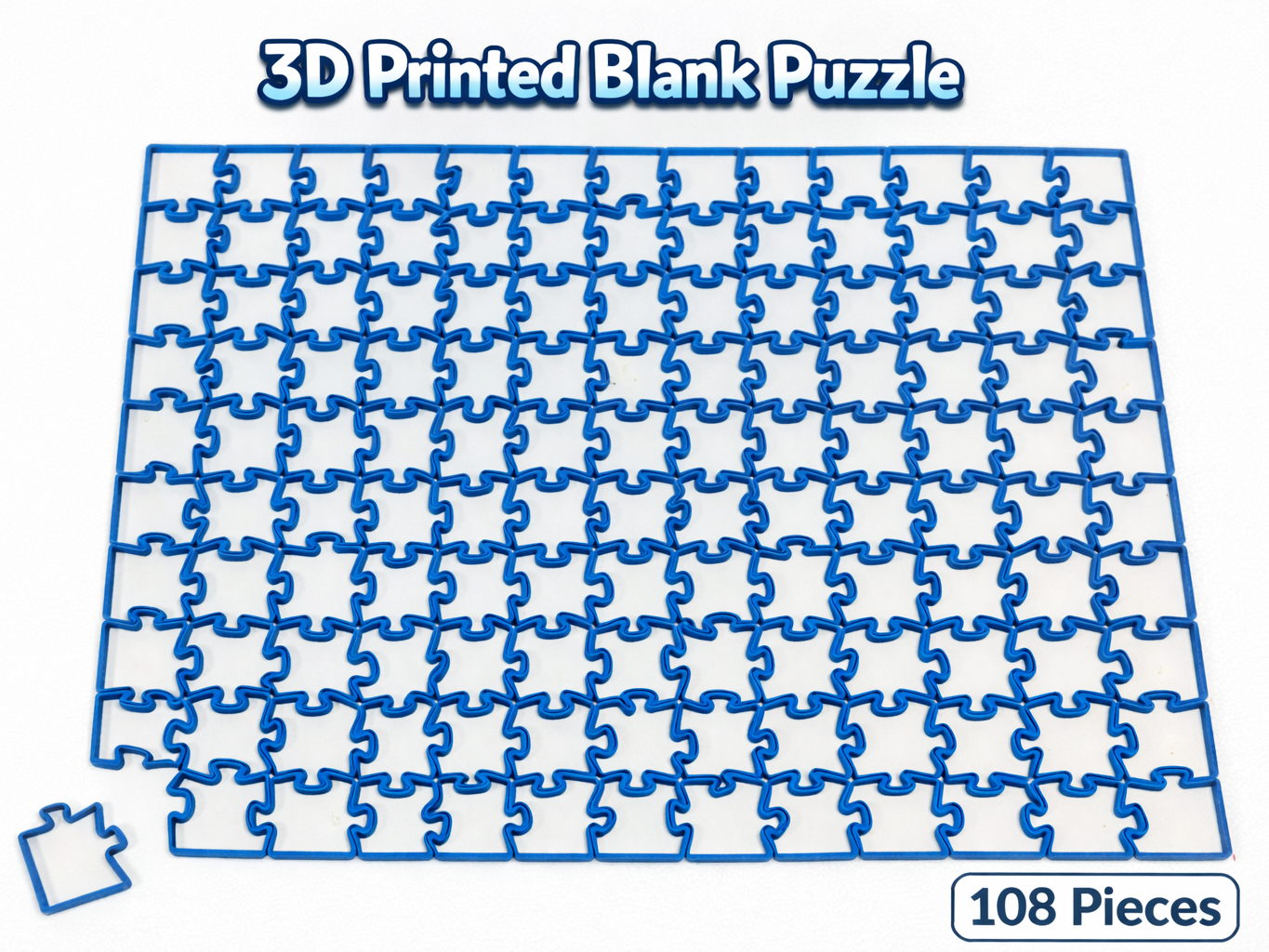 Blank Jigsaw Puzzle