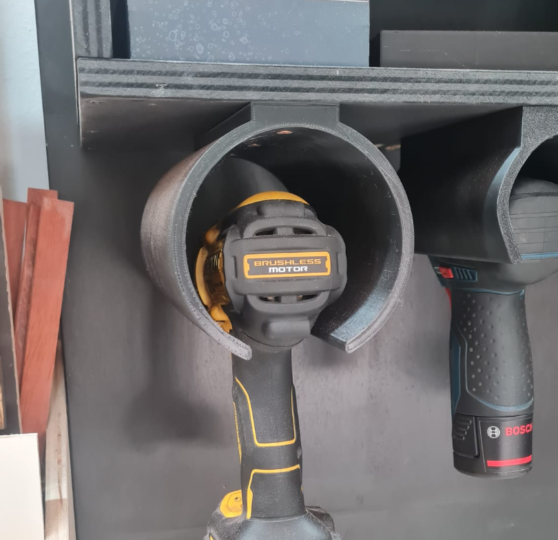 Dewalt drill holder