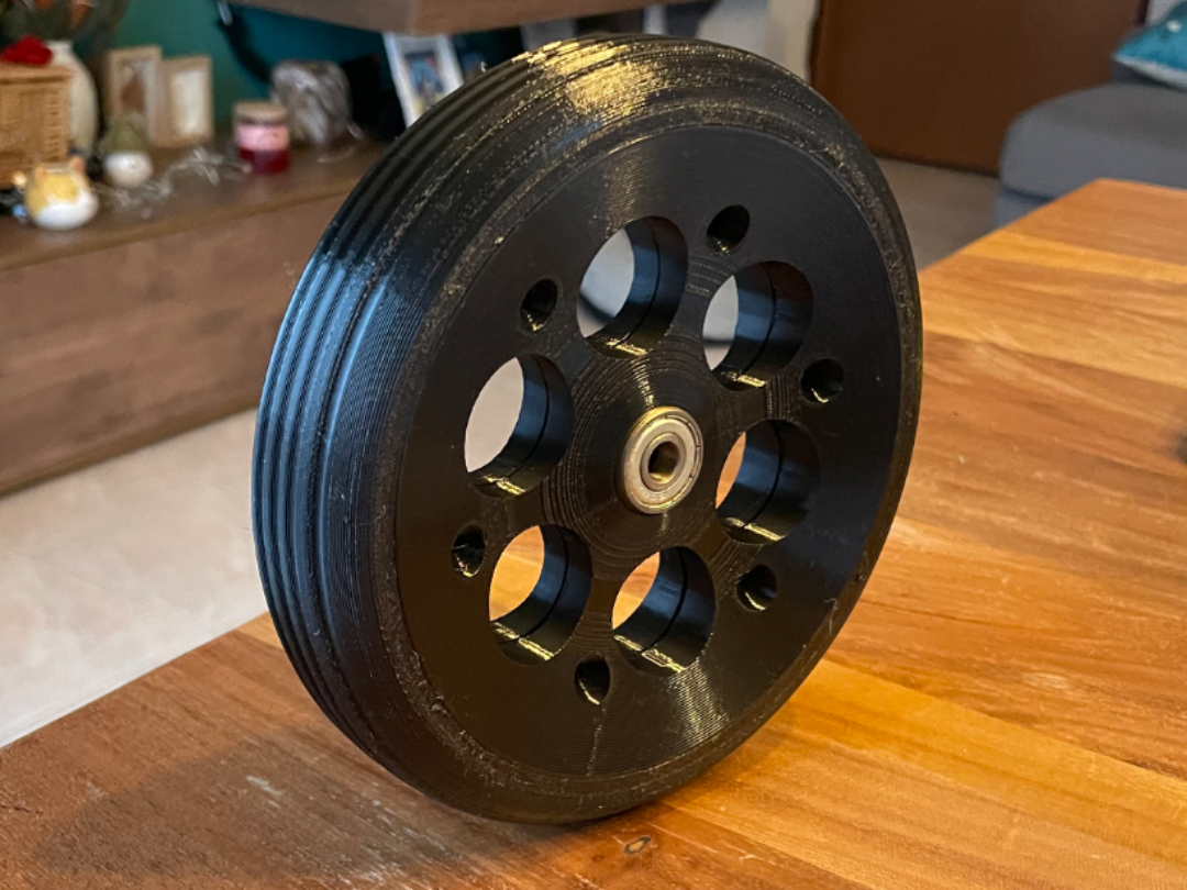 Ruota 16 cm PETG + TPU fino a 40 kg