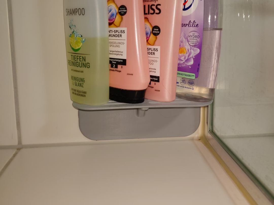 Shampoo Halter / Ablagefach in der Dusche