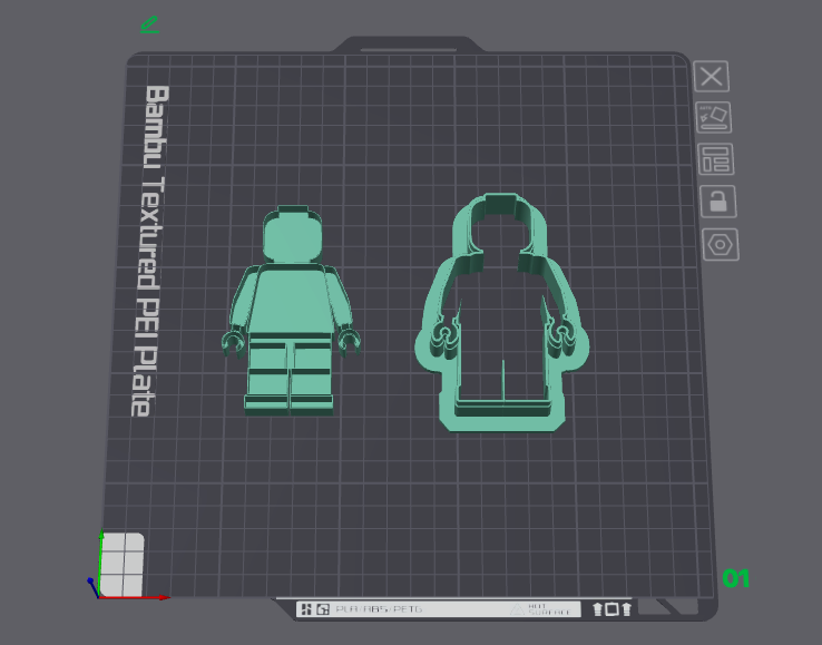 Lego Figure Cookie Cutter