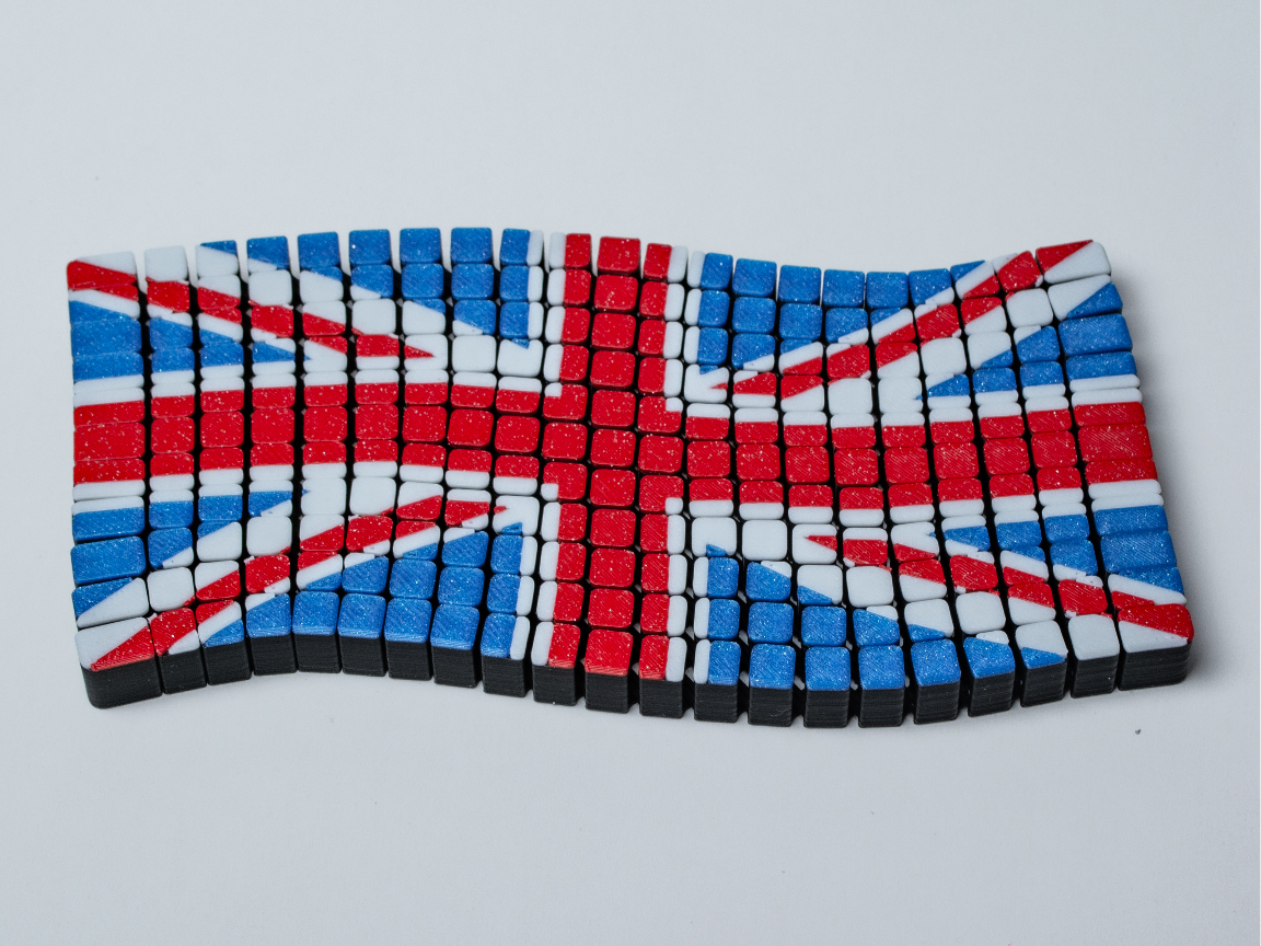 United Kingdom Flag - Articulated flag