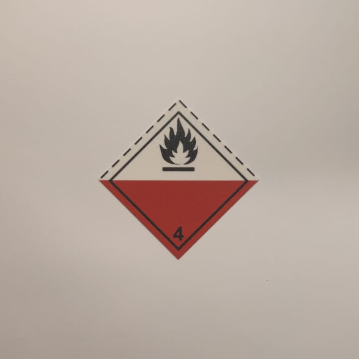 GHS - Substances liable to spontaneous combustion (Hazard pictograms)