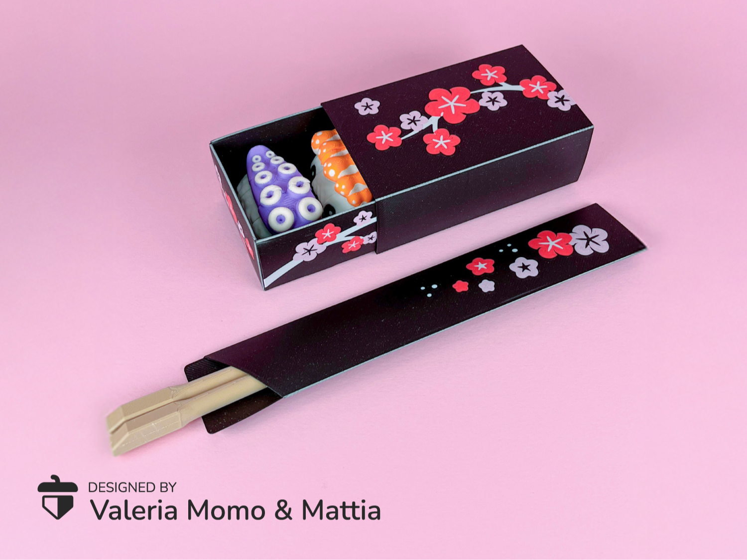 Sushi Kit for Sushi Lovers (Box + Chopsticks)