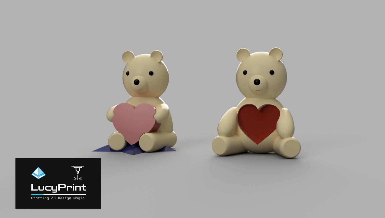 Teddy bear heart love - no Support