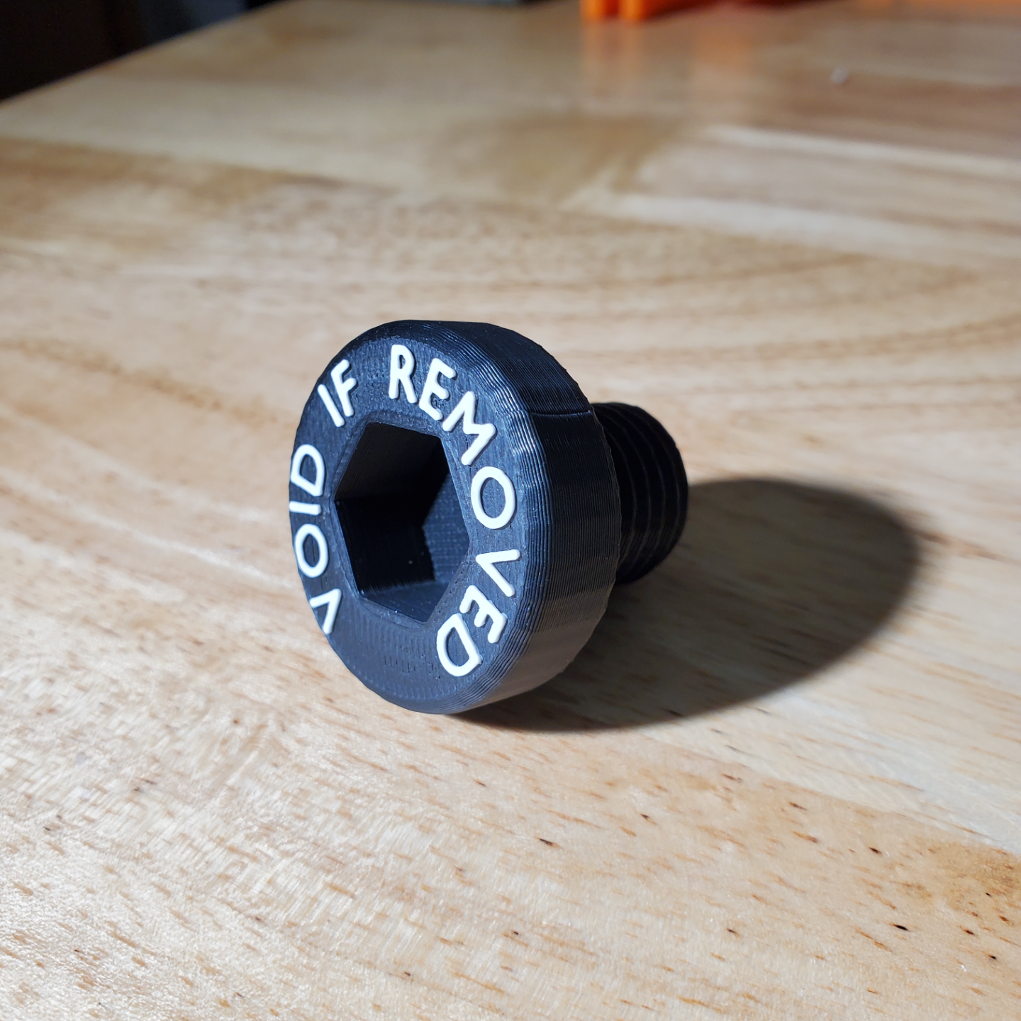 Warranty Void if Removed Screw Desktoy