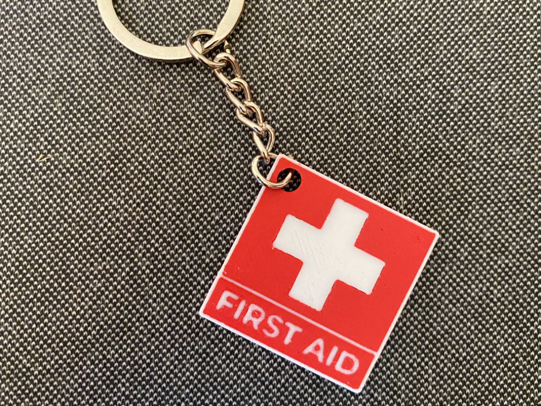 First Aid Keychain