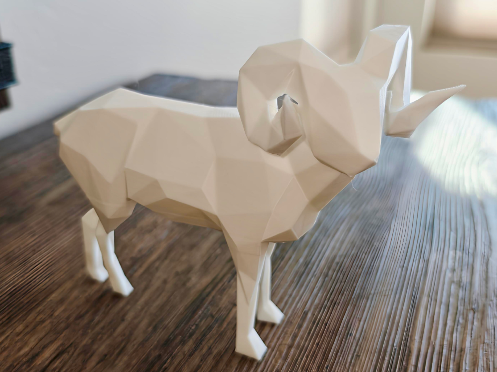 Low Poly Bighorn Sheep
