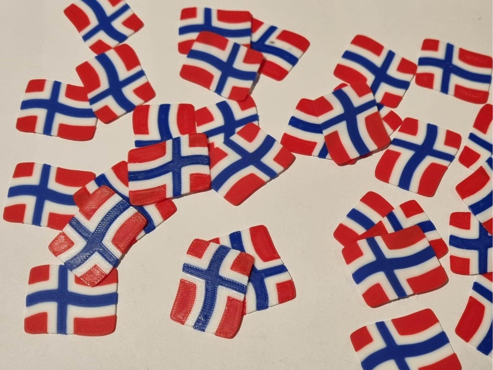 Norwegian flags