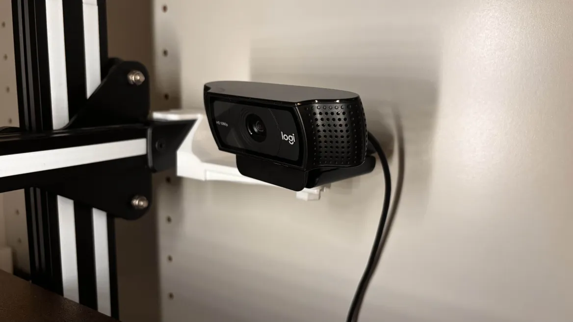 Ender 3 V2 webcam mount for klipper or octoprint