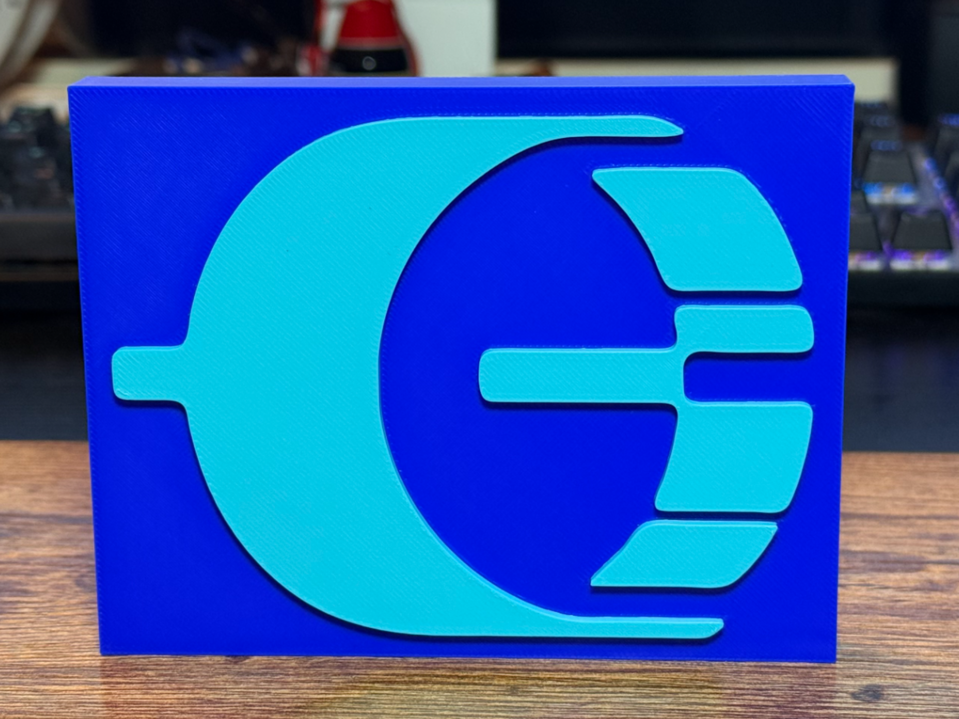Orion Drift O Logo Desk Sign