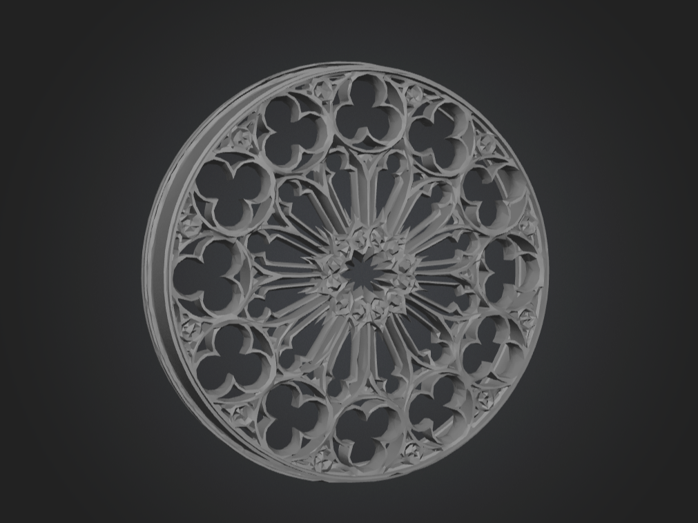 Rose Gothic Window