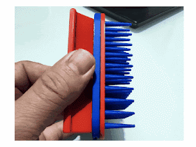 Self-Cleaning Brush