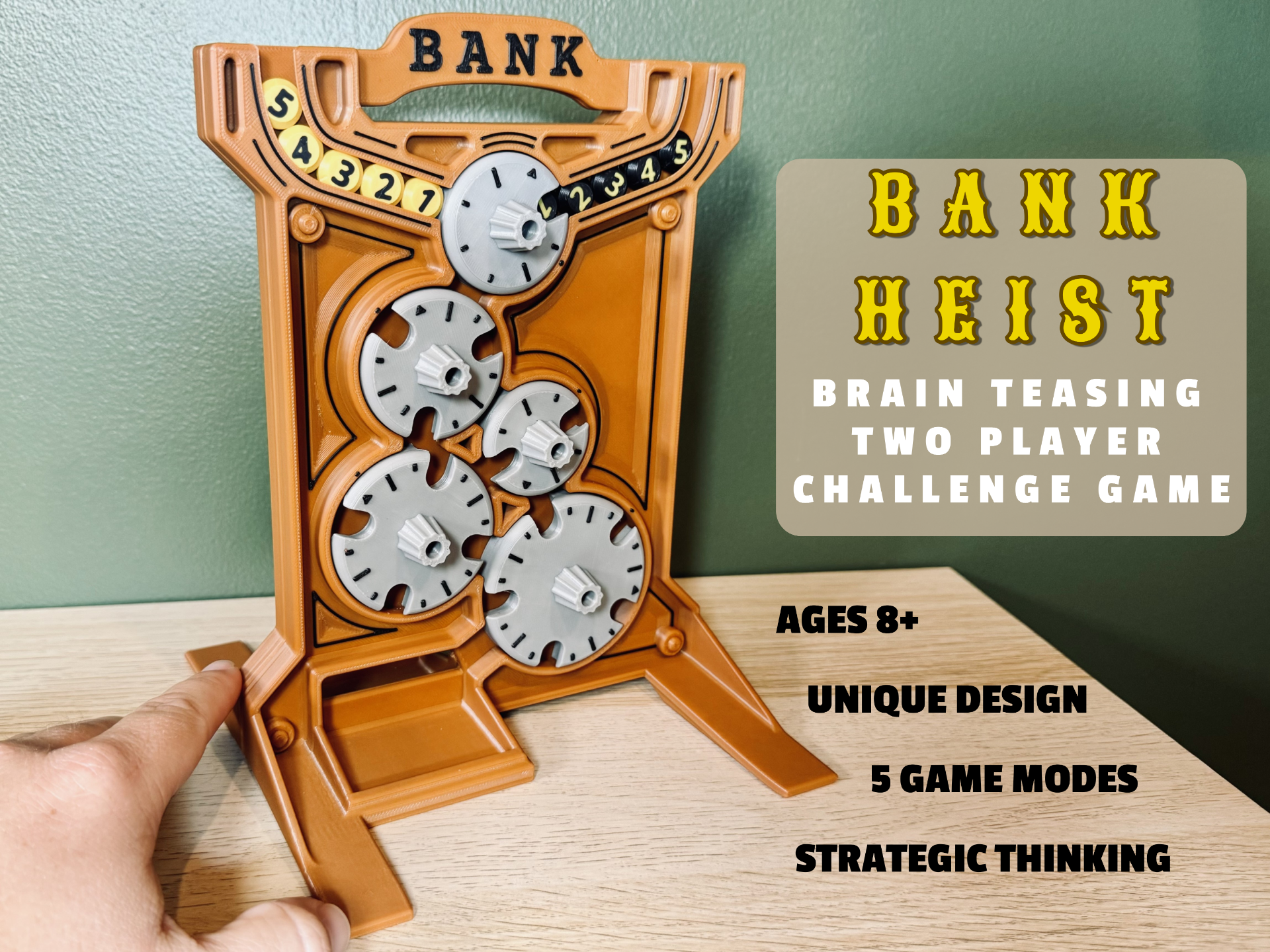 Bank Heist - Brain Teasing Strategy Game