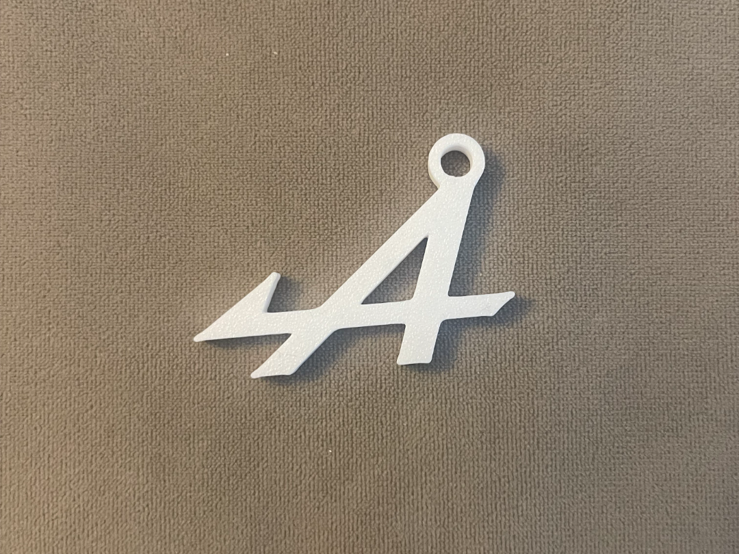Alpine Keyring Keychain