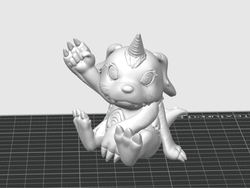 デジモン　ガブモン　フィギュア