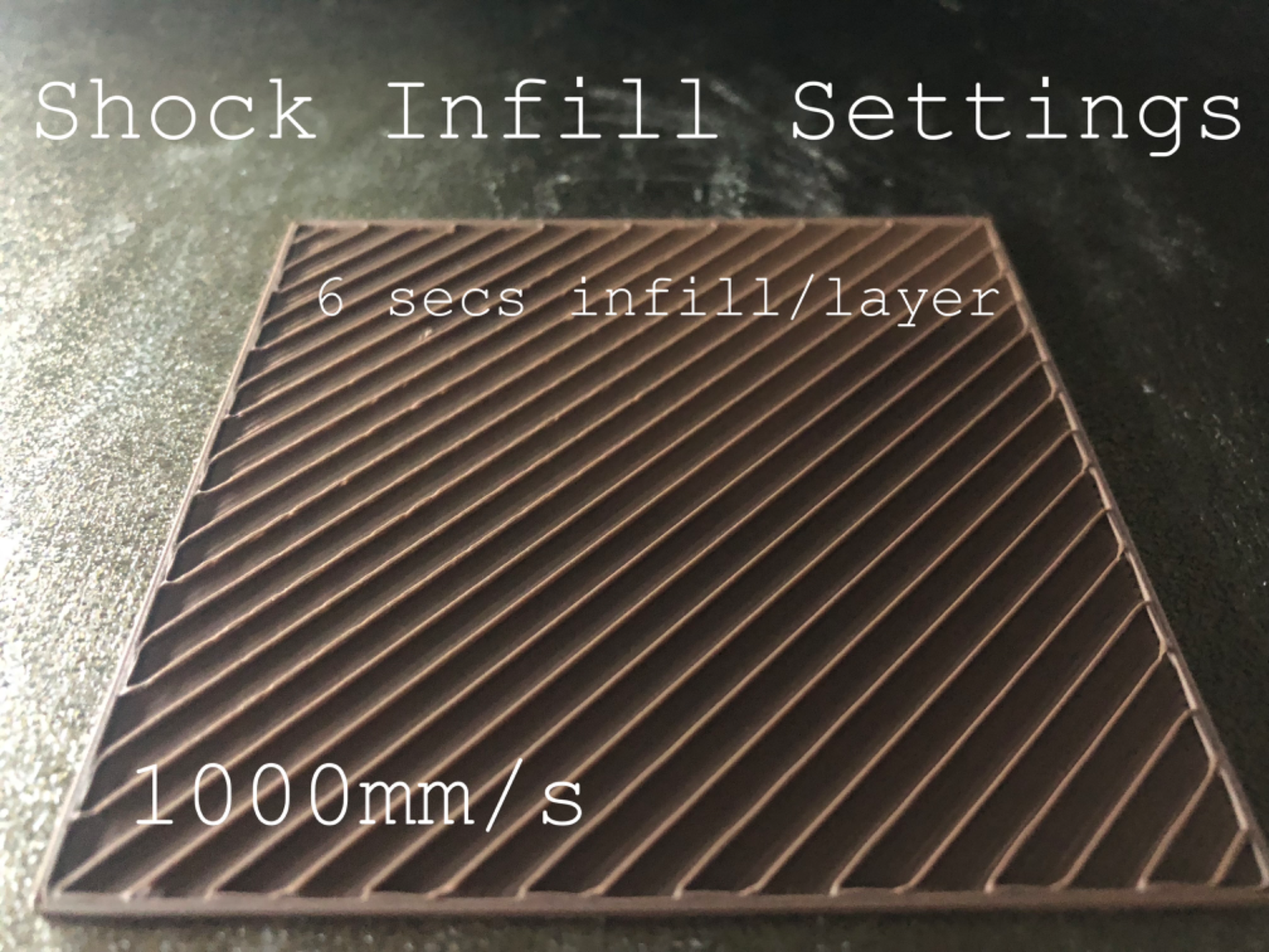 Shock Infill Presets (incredibly quick infill)